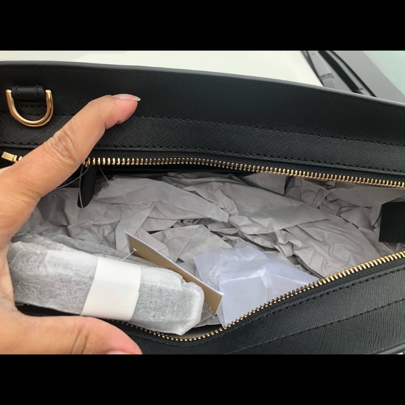 Michael kors SELMA studded medium satchel bag - Picture 7 of 8